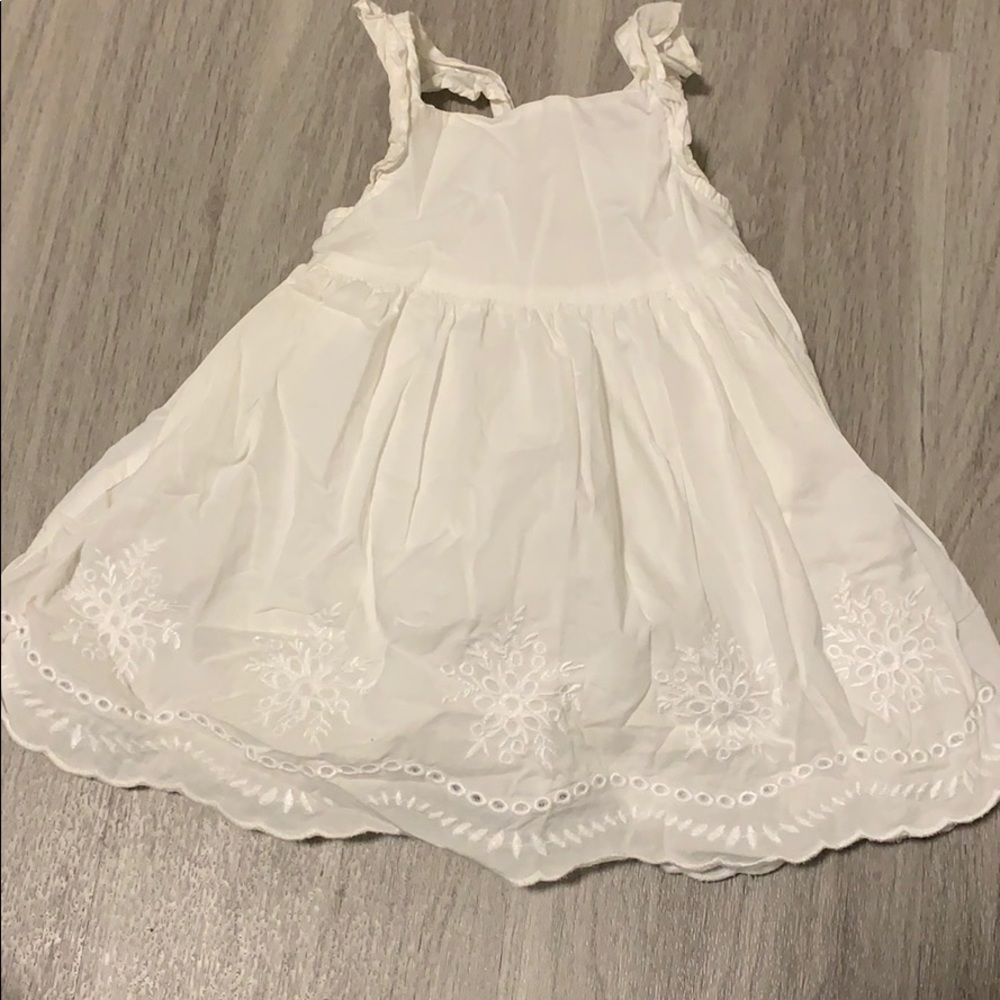 Baby white sundress